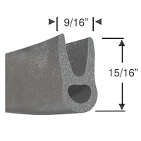 83-0115-73 Extrusion, Sponge Rubber