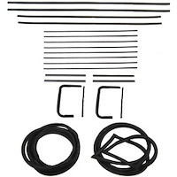 90-3073-90 Glass Weatherstrip Kit, Buick Special, Olds Super 88, Olds Eighty Eight