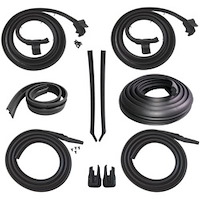 90-3202-90 Body Weatherstrip Kit, 1965 Cadillac Calais, 1965 Cadillac DeVille, 1966 Cadillac Calais, 1966 Cadillac DeVille