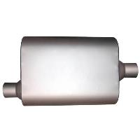 Full Boar Muffler 2.25" Inlet, 2.25" Outlet
