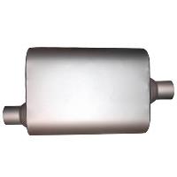 Full Boar Muffler 2.5" Inlet, 2.5" Outlet