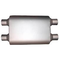Full Boar Muffler 2.25" Inlet, 2.25" Outlet