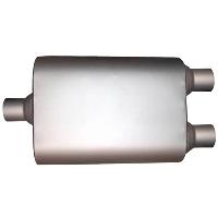 Full Boar Muffler 2.5" Inlet, 2.25" Outlet