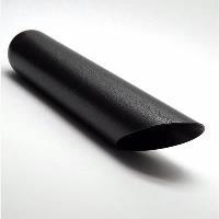 Powder Coated Black Exhaust Tip Rolled Angled 3.5"