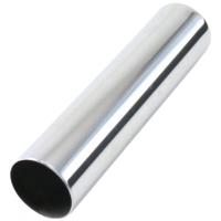 Chrome Exhaust Tip Pencil Cut 2"