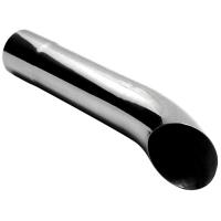 Chrome Exhaust Tip Turn Down Style 2.5"