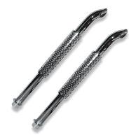 JTS300 Full Boar 3 in. Truck Stacks w/Shields [Chrome]