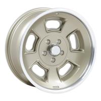 Sprint Front Wheel, Size: 19x8.5", Bolt Pattern: 5x5", Backspace: 4.5" [MAG7 with Machined Lip - Semi Gloss Clearcoat]