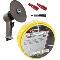 R6 High Speed Air Sander Kit Includes: R6 High Speed Air Sander