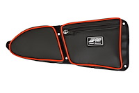 E37-214 Door Bag w/ Knee Pad, RZR Models; w/o OEM Door Speakers [Front Passenger Side; Red]