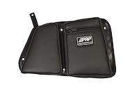 E41-210 Door Bag w/ Knee Pad, RZR Models; w/o OEM Door Speakers [Rear Passenger Side; Black]