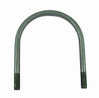 Mounting U-Bolt Black Zinc Phosphate
