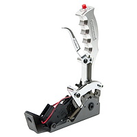 Pistol-Grip Quarter Stick Race Shifter for GM Powerglide and TH250-TH400 Automatics [Clear Anodized Billet Handle]