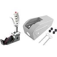 Pistol Grip Quarter Stick Shifter Kit Polished