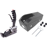 Pistol Grip Quarter Stick Shifter Kit Black