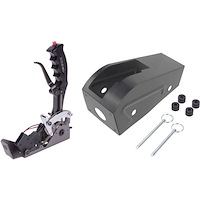 Pistol Grip Quarter Stick Shifter Kit Black