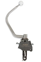 Competition/Plus 4-Speed Shifter for 1955-1957 Chevy Full-Size with Bench Seat [Chrome Stick, White Knob]