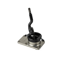 Billet/Plus Short Throw Shifter for Ford Mustang, Thunderbird and Cougar with Borg Warner T-5/T45 [Gold Anodized Base]