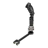Billet/Plus Pistol Grip Short Throw Shifter for 2016-2024 Camaro 1LE/SS/ZL1, Reverse-Right TR6060 [Black Anodized]
