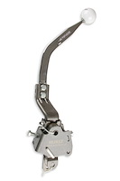 Competition/Plus 4-Speed Shifter for Camaro/Monza, Firebird, Skyhawk and Starfire [Chrome Stick, White Knob]