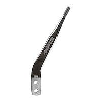 Replacement Shifter Stick for Two-Bolt Attachment Shifters, 8 in. Tall x 3 in. Setback [Chrome]