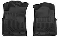 13941 WeatherBeater Front Floor Liners for 2012-2015 Toyota Tacoma [Black]