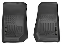 18091 WeatherBeater Front Floor Liners for 2008-2016 Chrysler Town and 2008-2020 Dodge Grand Caravan [Black]