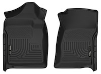 18221 WeatherBeater Front Floor Liners for 2007-2014 Chevrolet and GMC Models [Black]