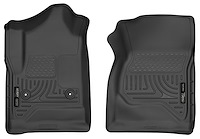18241 WeatherBeater Front Floor Liners for 2014-2019 Chevrolet and GMC Models [Black]