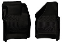 18381 WeatherBeater Front Floor Liners for 2008-2010 Ford Models [Black]