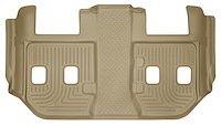 19283 WeatherBeater 3rd Row Floor Liner for 2015-2020 Cadillac, Chevrolet, and GMC Models [Tan]