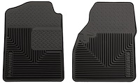 51031 Heavy Duty Front Floor Mats for 1999-2009 Cadillac, Chevrolet, GMC, and Hummer Models [Black]