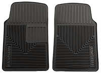 51061 Heavy Duty Front Floor Mats [Black]