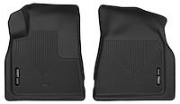 53141 X-act Contour Front Floor Liners for 2007-2017 Buick, Chevrolet, and GMC Models [Black]