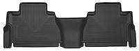 53821 X-act Contour 2nd Row Floor Liner for 2014-2021 Toyota Tundra and 2014-2021 Toyota Tundra CrewMax [Black]