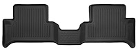 53921 X-act Contour 2nd Row Floor Liner for 2015-2022 Chevrolet Colorado and 2015-2022 GMC Canyon [Black]