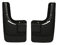 56701 Front Mud Guards for 2004-2012 Chevrolet Colorado and 2004-2012 GMC Canyon [Black]