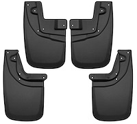 56936 Front & Rear Mud Guards for 2005-2015 Toyota Tacoma and 2005-2015 Toyota Tacoma Pre Runner [Black]