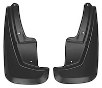 58001 Front Mud Guards Fits Select Dodge Durango, 2018-2024 Dodge Durango Citadel, Fits Select Dodge Durango Pursuit [Black]