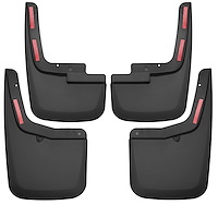 58456 Front & Rear Mud Guards for 2015-2020 Ford F-150 [Black]