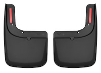 58471 Front Mud Guards for 2017-2022 Ford F-250 Super Duty and 2017-2022 Ford F-350 Super Duty [Black]