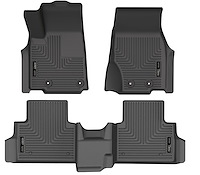 95141 WeatherBeater Front & 2nd Row Floor Liners Fits Select Jeep Grand Wagoneer [Black]