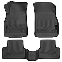 98161 WeatherBeater Front & 2nd Row Floor Liners for 2011-2016 Chevrolet Cruze [Black]