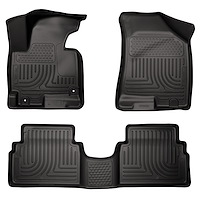 99831 WeatherBeater Front & 2nd Row Floor Liners for 2014-2015 Hyundai Tucson [Black]