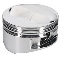 Forged Dome Piston Set for Chevrolet Small Block 350/400, 4.155 in. Bore, 2618 Aluminum
