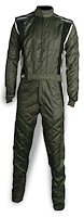Phenom DS Suit, 1-Piece, 2X-Large, Gray/Black