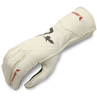 White Alpha Gloves FIA Approved