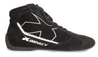 Alpha Shoes Size 10 Black SFI 3.3/5