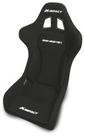Genesys II Hard Shell Racing Seat with Removable Bolsters [Fiberglass Composite, Black]