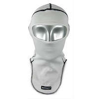 Impact Racing Fire-Retardant Head Sock, Single Eyehole, White